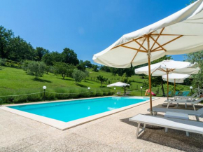 Отель Farmhouse in hilly area swimming pool and panoramic terrace  Фронтоне